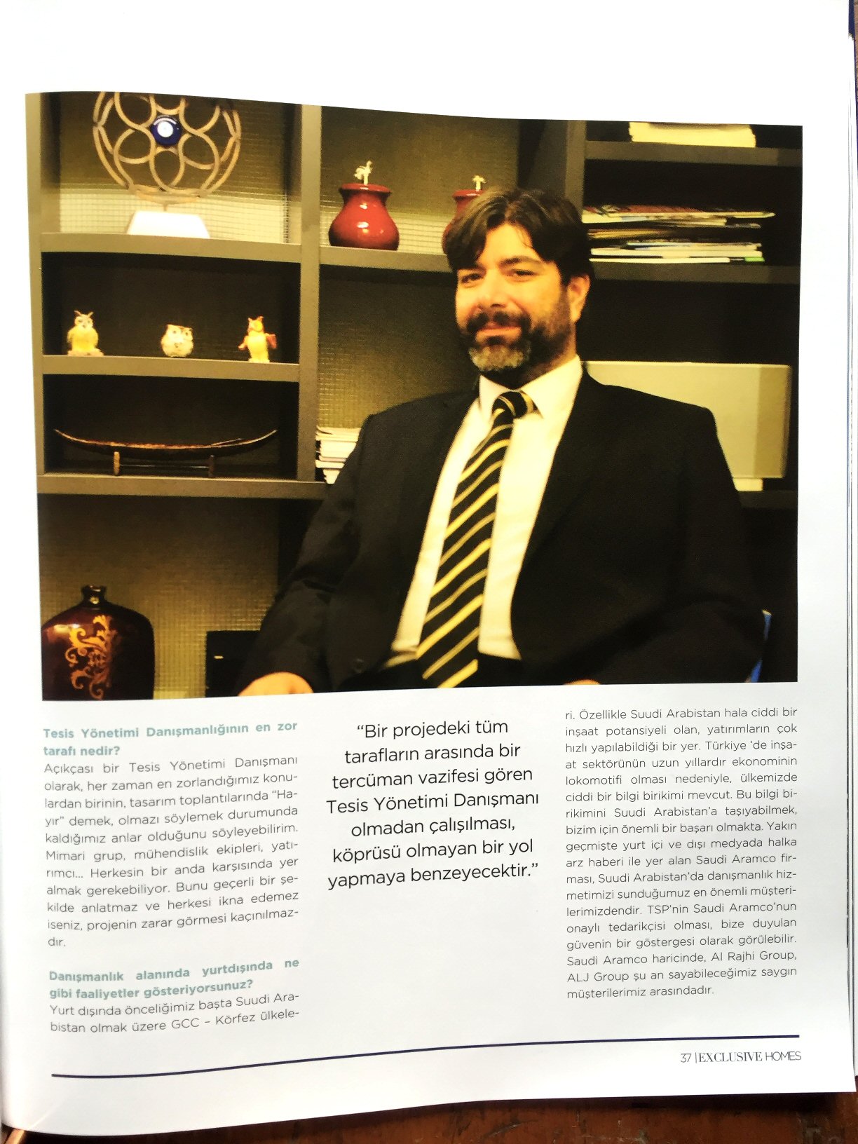 Danışman Proje Tarafları Arasındaki Köprüdür — Exclusive Homes basın görseli