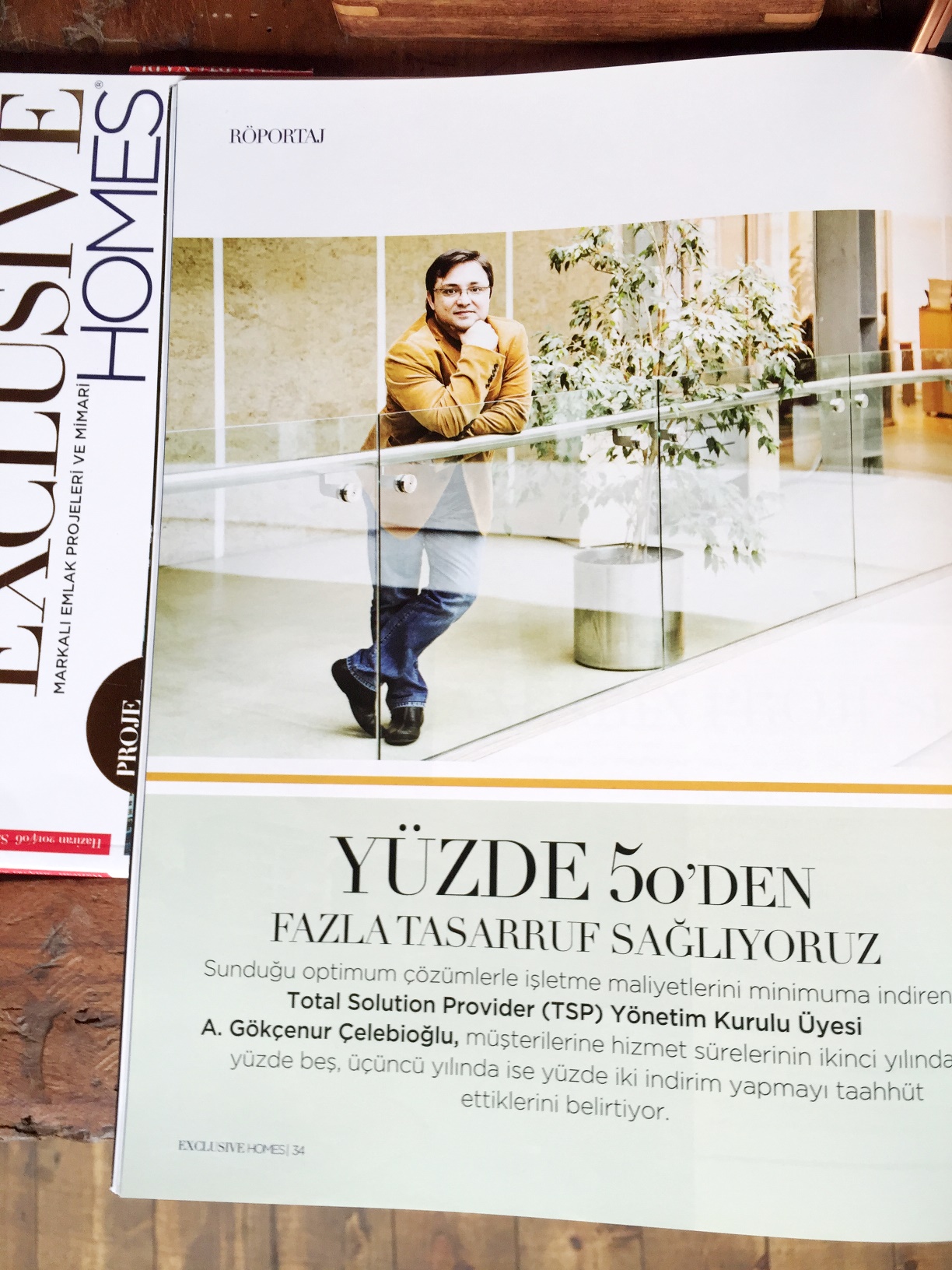 Yüzde Elliden Fazla Tasarruf Sağlıyoruz — Exclusive Homes basın görseli